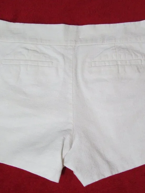 J. Crew Structured Cotton Shorts - Chino Pleated 3 inch inseam - Picture 6 of 10